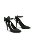thumbnail image 4 of DREAM PAIRS Women's High Heels Stiletto Strappy Pointed Toe Bow Heel Pumps Sexy D'Orsay Party Wedding Dress Shoes, 4 of 5