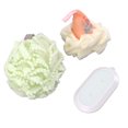 thumbnail image 1 of Bath Shower Scrubber Sponge, Dense Foam Reusable Hair Removal Tool Smoothing Deep Cleansing  For Home Use, 1 of 8