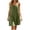 Green#1, variant on Hvogkswy Cotton Linen Nightgowns for Women Solid Sleeveless Crew Neck Camisole Dresses Soft Breathable Home Sleep Dress