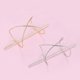 thumbnail image 3 of 2pcs Hair Slide Hairpins Anti-slip Bun Maker Simple Metal Hair Pin with Stick, 3 of 4