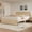 Black, variant on ChaoLink Queen Bed Frame with Rattan Headboard, Platform Bed Frame, Mid Century Bed Frame with 2 Storage Drawers, Large Under-Bed Space, No Box Spring Needed, Easy Assembly