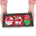 thumbnail image 2 of Santa Claus Snowman Christmas Tree Cake Modelling Cotton Towel Creative Gifts, 2 of 9