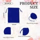 thumbnail image 2 of Uxcell 20 Pcs Bolsa de Terciopelo con Cuerda, 4 x 4.7 Pulgadas Bolsas de Regalo de Terciopelo para Favor de Boda, Empaque de Joyas, Organización y Almacenamiento, Azul, 2 of 7
