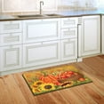 thumbnail image 3 of Pumpkin And Apples Fall Doormat Sunflowers Autumn Indoor Outdoor 18" x 30", 3 of 4