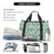 thumbnail image 5 of Fotbe Cactus Plants Bolsa de Viaje con Estampado, Bolsa de Fin de Semana para Mujer con Compartimento para Zapatos, Bolsa de Gimnasio con Bolsillo Húmedo, 5 of 7