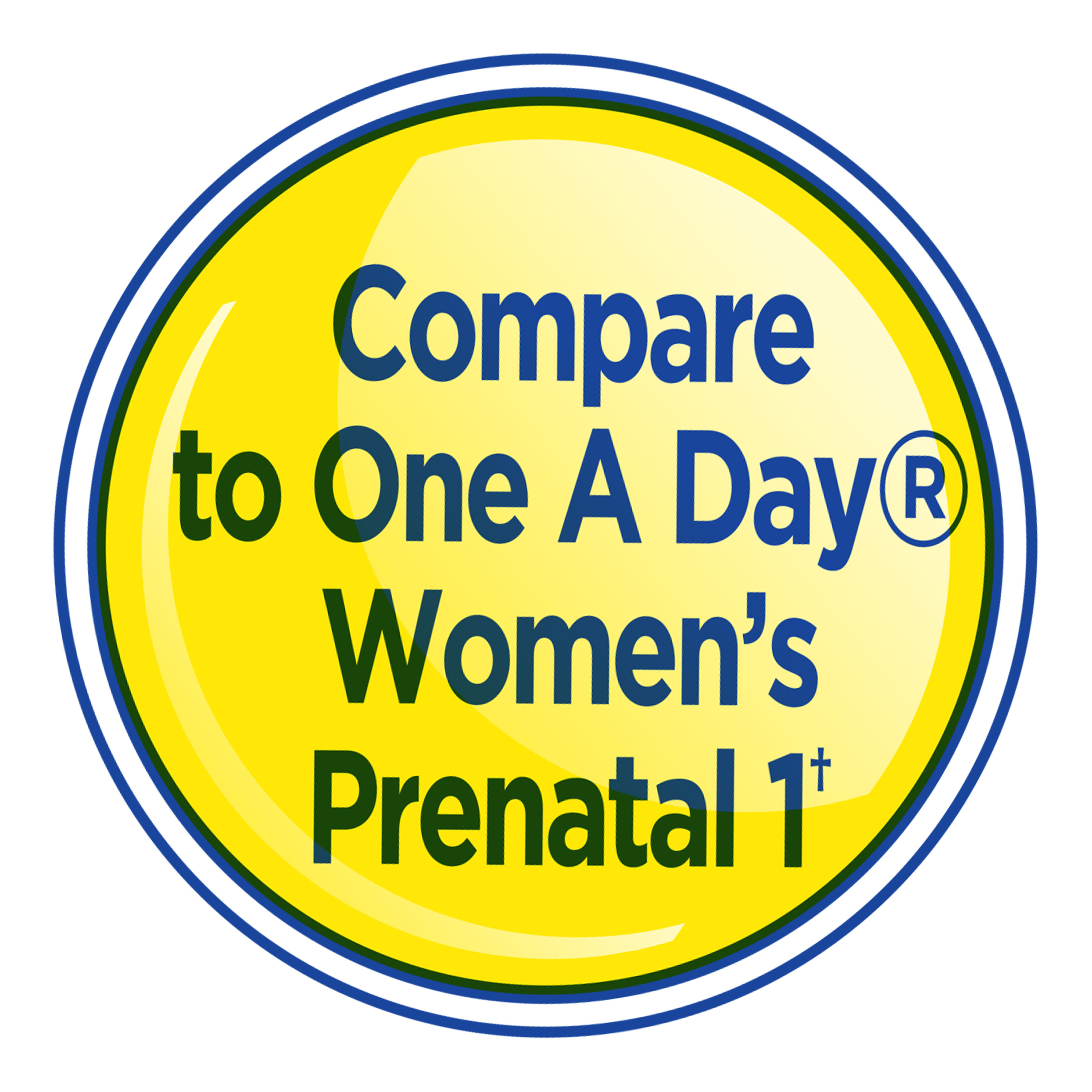 Equate Multivitamínico Prenatal Diario de Un Solo Día, Suplemento Multivitamínico/Multimineral, Paquete Económico, 60 Unidades, Comparar con One A Day® Women's Prenatal 1 2