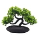 thumbnail image 2 of Bonsái artificial, plantas artificiales, decoración de escritorio, exhibición de interior. Verde 30x23cm, 2 of 9