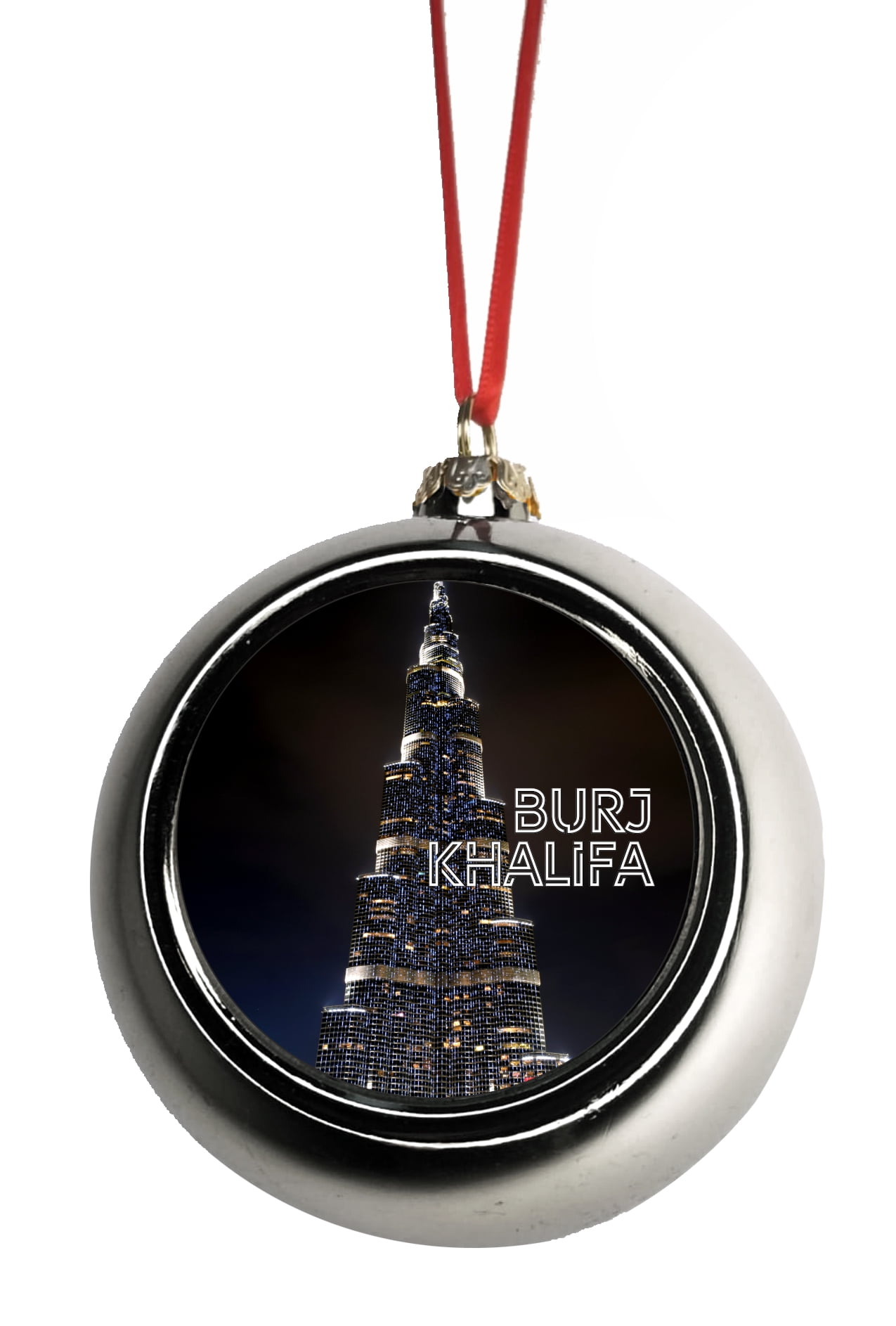 Burj Khalifa Ornament Dubai Christmas Ornament Christmas Ornaments