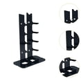 thumbnail image 6 of deevoka Display Stand Acrylic Desktop Organizer Collection Knives Storage Stand Holder for Knives Black, 6 of 9