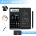 thumbnail image 2 of Calculadora científica LiveSunny Solar con bloc de notas de 10 dígitos, 2 of 6