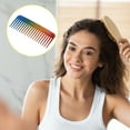 Unique Bargains Wide Tooth Hair Comb Hair Detangling Comb Wet and Dry
