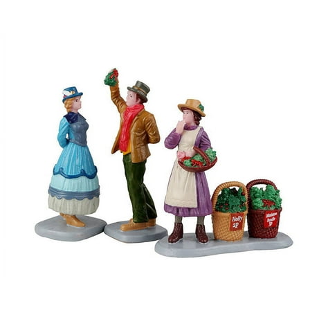 LEMAX Under The Mistletoe, Set of 3 #22116