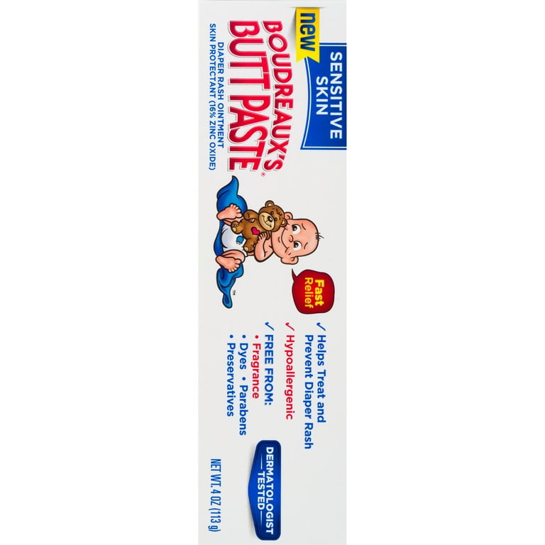 Boudreaux's Butt Paste Diaper Rash Cream, 4 oz, Sensitive Skin photo 8