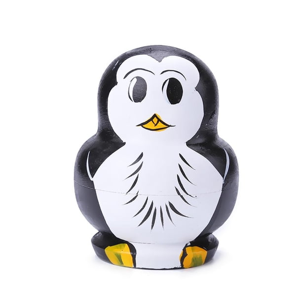 Muñeca Matryoshka, muñecas rusas de madera, bricolaje, anidación hecha a mano, decoración del hogar, 10 Uds. Hugtrwg Para estrenar