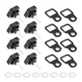 thumbnail image 1 of Kit de hebillas para tornillos de techo de coche, accesorios compatibles con Jeep Wrangler JK JL 2007-2018 de 2 puertas, 1 of 11