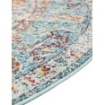 thumbnail image 6 of Unique Loom Baracoa Collection Area Rug - Rumba (5' x 8' Oval Light Blue/Cream), 6 of 7