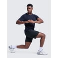 thumbnail image 3 of Shorts CRZ YOGA para Hombre Secado Rápido Entrenamiento 23 cm Azul Marino S, 3 of 7