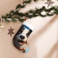 thumbnail image 7 of Disketp Playful Smile Cute Dog Christmas Stockings, Xmas Stocking for Family Holiday Season Décor, Personalized Holiday Indoor Decorations, 7 of 7