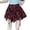 Skirt 106# Red, variant on oqasdz Skirts for Women Casual Pleated Ruffled Flowy Elastic Waistband Skirts Irregular Design for Spring Fall Comfort Stylish Leisure Wear