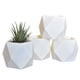thumbnail image 1 of Set De Macetas Minimalistas Macetas y Maceteros Blanca Interior Suculenta Cactus Estilo moderno elegante y minimalista, 1 of 4