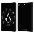 thumbnail image 1 of Head Case Designs Officially Licensed Assassin's Creed Legacy Logo Crests Leather Book Wallet Case Cover Compatible with Apple iPad 10.2 2019/2020/2021, 1 of 6