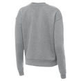 thumbnail image 3 of Women's Antigua Heather Gray St. Louis Blues Victory Pullover Sweatshirt, 3 of 3