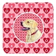 thumbnail image 1 of Labrador Valentines Love and Hearts Foam Coasters, Set - 4, 1 of 1
