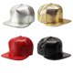 thumbnail image 2 of Unisex Crocodile Baseball Caps PU Leather Adjustable Hip Hop Flat Brim Hats Snapback (Black), 2 of 3