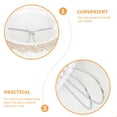 thumbnail image 3 of HEALEEP Beige Fabric Floor Lamp Shade for Home Decoration Easy Installation 9.5 x 7.5 Inches, 3 of 8