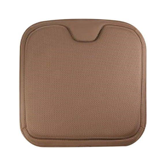Gnmfd Ice Silk Car Seat Cushion Memory Foam Cooling Pad Summer Chair Cushion for Office Driving Vehicle, Weighted Blanket Style Comfort for Travel Home Car Accessories 17.7x16.5x2in