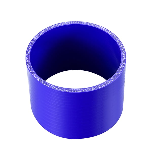 102mm 4.02" ID Auto Recto Silicona Acoplador Tubo 76mm Azul