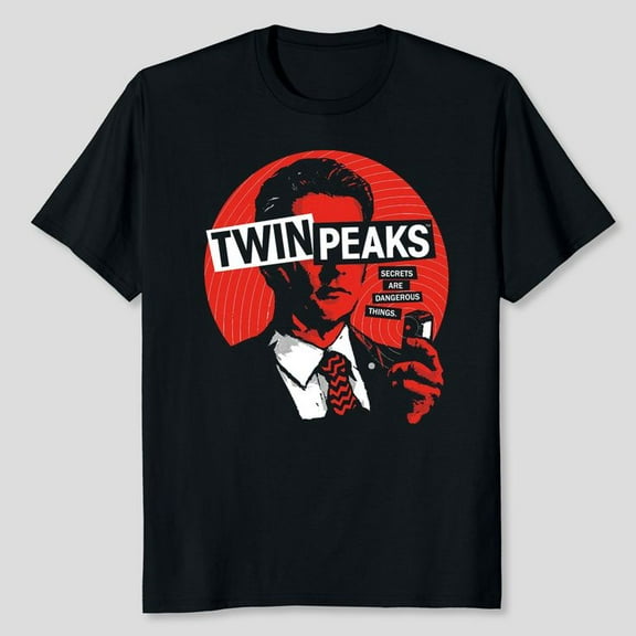 Twin Peaks Shirt Retro TV Show, Retro Horror Shirt Men's And Women's Graphic Tee 100% Cotton by TBun, Full Sizes S-5XL