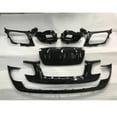 thumbnail image 3 of For Land-Rover For Range-Rover Velar 2017-2023 Rear Bumper Diffuser Lip Black/Silver Frame Spoiler Plate Splitter Body Kit, 3 of 5