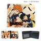 thumbnail image 2 of Wallet Anime Haikyuus Anime Anime Cartera corta de piel con pliegue, 2 of 2