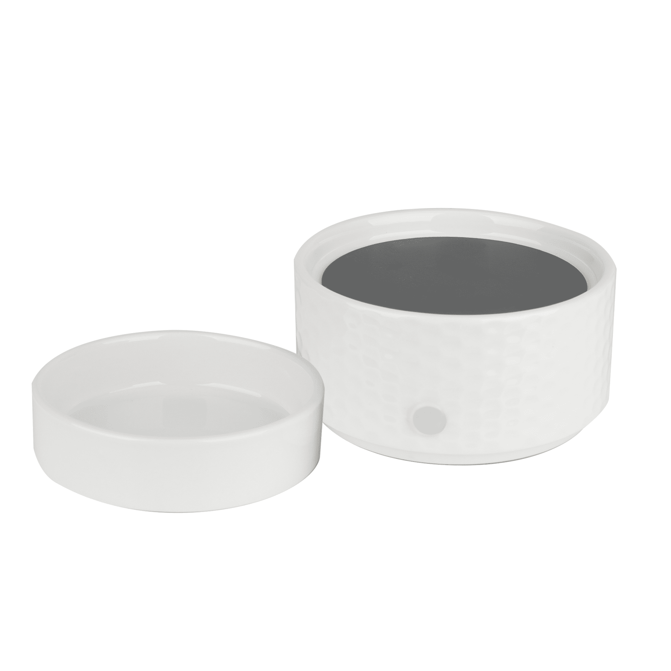 Réchaud en céramique alvéolé 2-en-1 pour parfums Mainstays MAINSTAYS ASSIETTE CHAUFF-CIRE