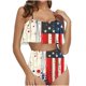 thumbnail image 1 of Traje de baño para mujer, conjunto de traje de baño con volantes para mujer, trajes de baño para mujer, conjuntos de bikini para mujer, trajes de baño de bikini para mujer, 1 of 5
