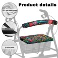 thumbnail image 5 of HELLHERO Mushroom Flowers Walker Rollator Seat Back Cover Walker Seat Cover and Easy to Use Breathable for Elderly, 5 of 7