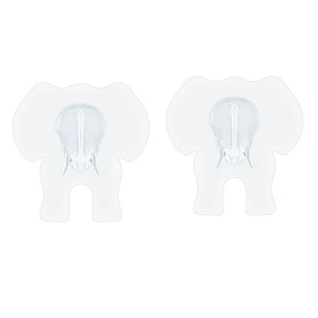 

Sardfxul for Creative Design Seamless Small Wall Hooks Adhesive Transparent Seamless Hook