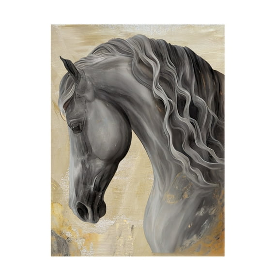 Canvas Wall Art - Sasha 'Checkmate I' Wall Art for Living Room, Bedroom, or Office Décor by Trademark Fine Art - 35 x 47 Inches