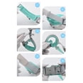 thumbnail image 3 of Shisuyan 1pc Wristband With Lock For Safety Traction Rope For Comfortable Cloth Lost Design For Outings And Travel, 3 of 8