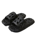thumbnail image 2 of Zapatillas de hombre para el hogar, novedad de verano, zapatillas de baño, sandalias con fugas de raíz de loto, sandalias de celebridades de Internet, estilo popular de hotel, 2 of 5