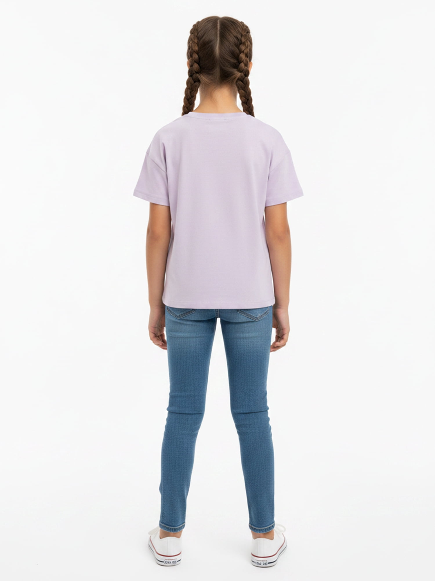 The Nightmare Before Christmas Girls' Graphic Tee with Short Sleeves, Sizes 4-16