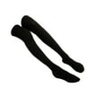 thumbnail image 1 of Sonducket 1 par de calcetines de invierno hasta el muslo, térmicos por encima de la rodilla, accesorios largos para mujer Medias Negro, 1 of 6