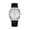 White with Black Band_AM13, variant on Resicozy Mens Round Watches Black Case Stylish Quartz Pointer Design Specially for Ladies' Wrist Watches Black with Black Band