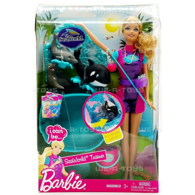 Barbie I Can Be: Sea World Trainer Play Set