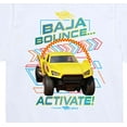 thumbnail image 3 of Hot Wheels - Baja Bounce - Kids Toddler And Youth Short Sleeve Tee, 3 of 5