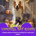 thumbnail image 5 of All For Paws Halloween No Stuffing Crinkle Dog Fetch Toy with Squeaker, Vampire Bat Firehose, 5 of 8