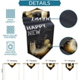 thumbnail image 7 of Happy New Year Triangle Table Runners Long Dresser Scarves Table Decoration for Wedding Party/Graduation Ceremony/Banquet Winter Graduation Party Celebration, 7 of 7