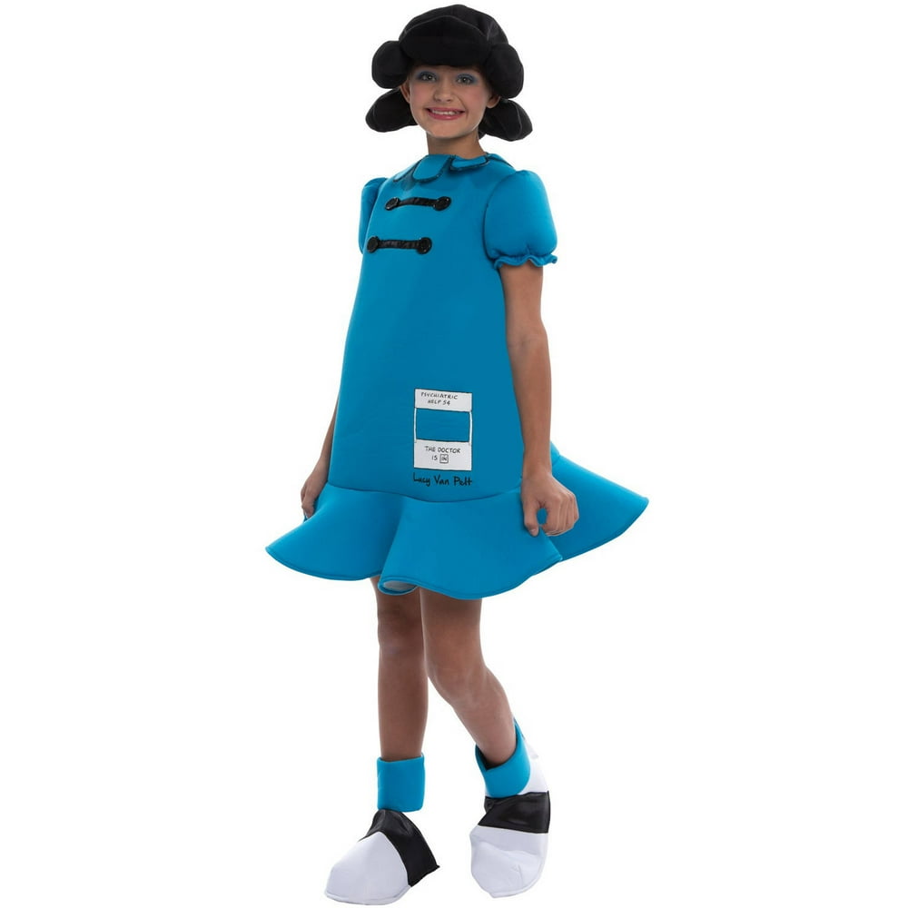 Peanuts Lucy Deluxe Women's Adult Halloween Costume
