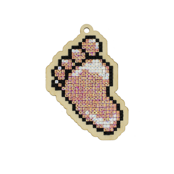 Little Girl WWP437 Diamond Painting on Plywood Kit